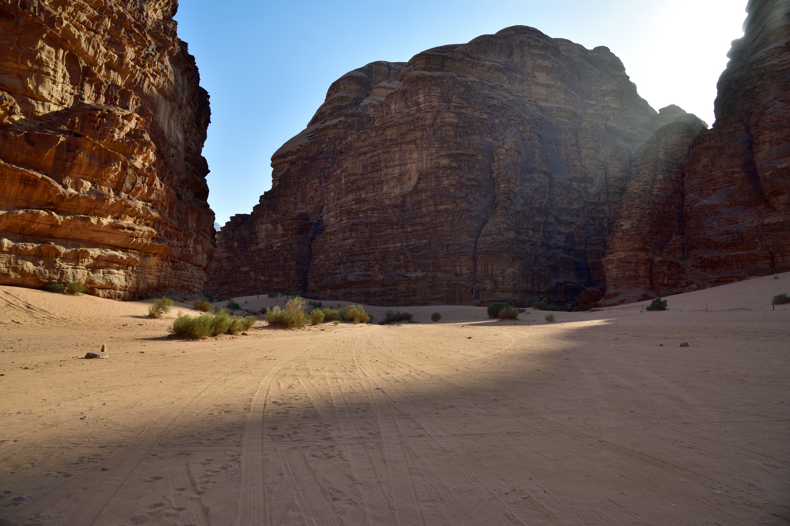 Rocks and sand