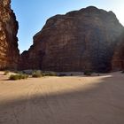 Rocks and sand