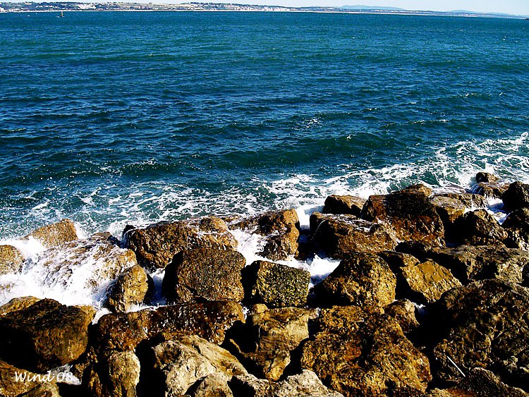 Rocks and sea