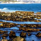 Rocks and sea