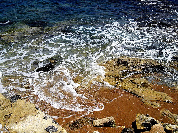 Rocks and sea