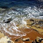 Rocks and sea