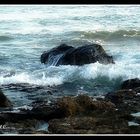 Rocks and sea