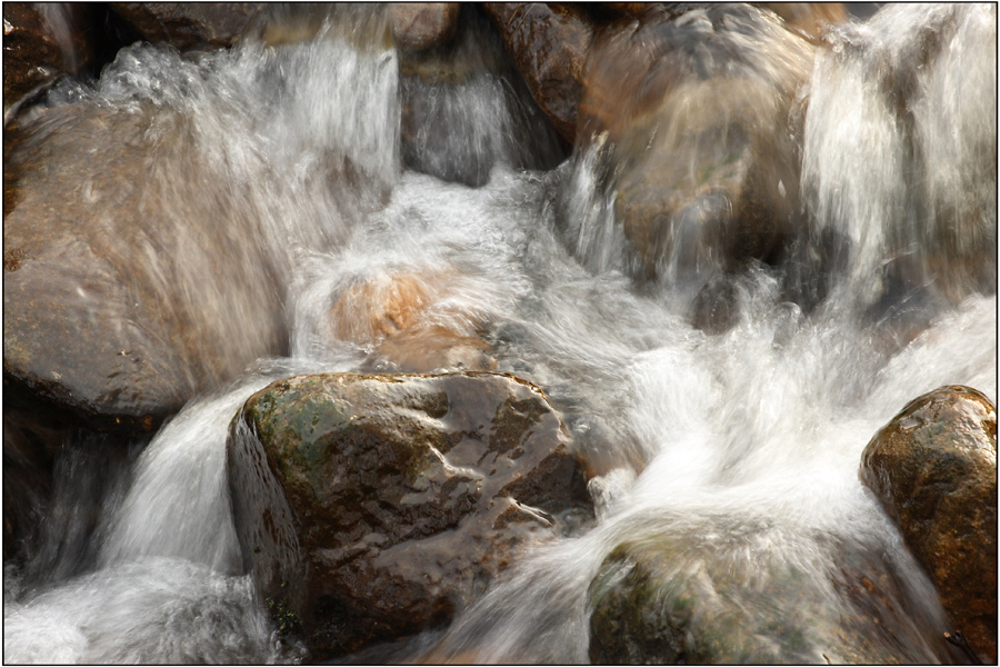 rocks and water