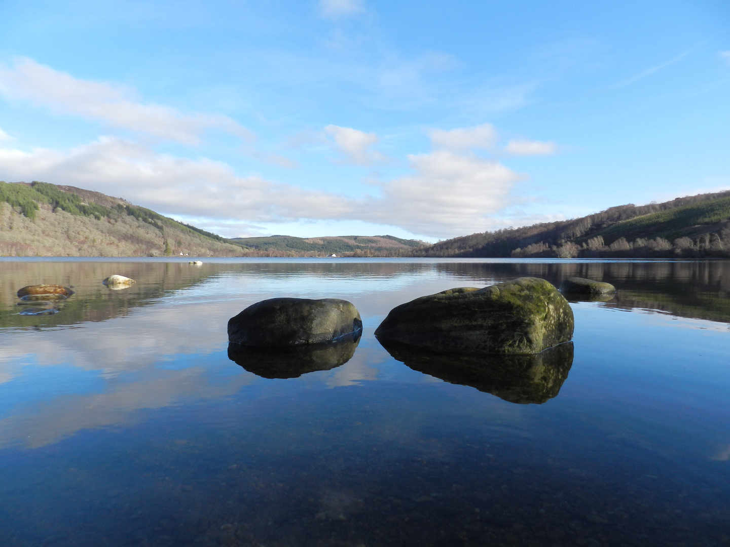 Rocks at the Loch