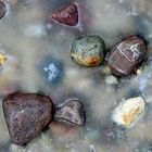 rocks in ice