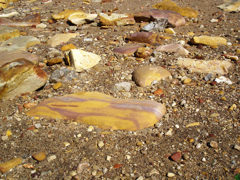 Rocks on Lameroo Beach I