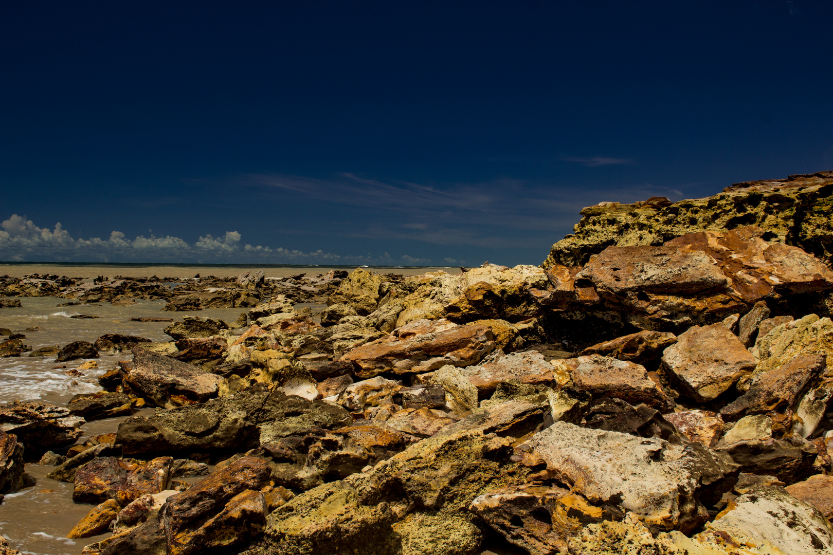 Rocks On Nightcliff Beach