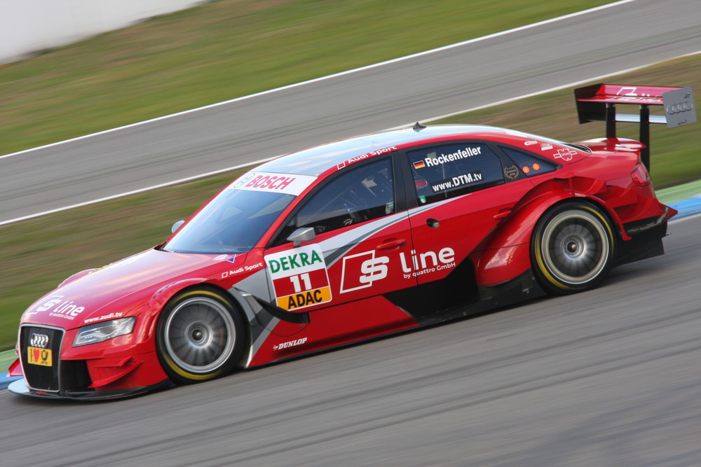 Rocky beim DTM Finale 09