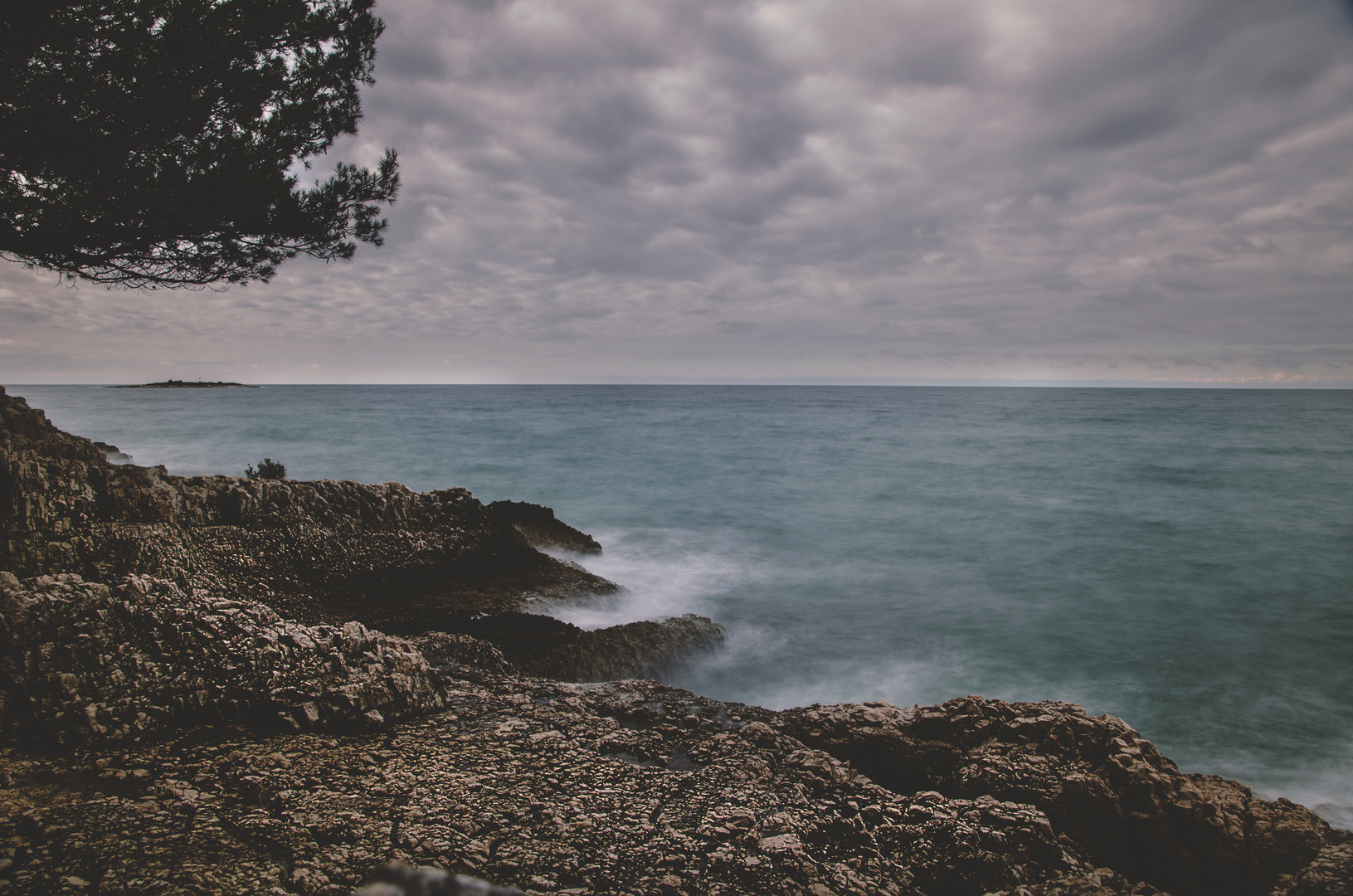 Rocky coast of Adriatic Sea