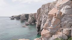 Rocky coast of Wales