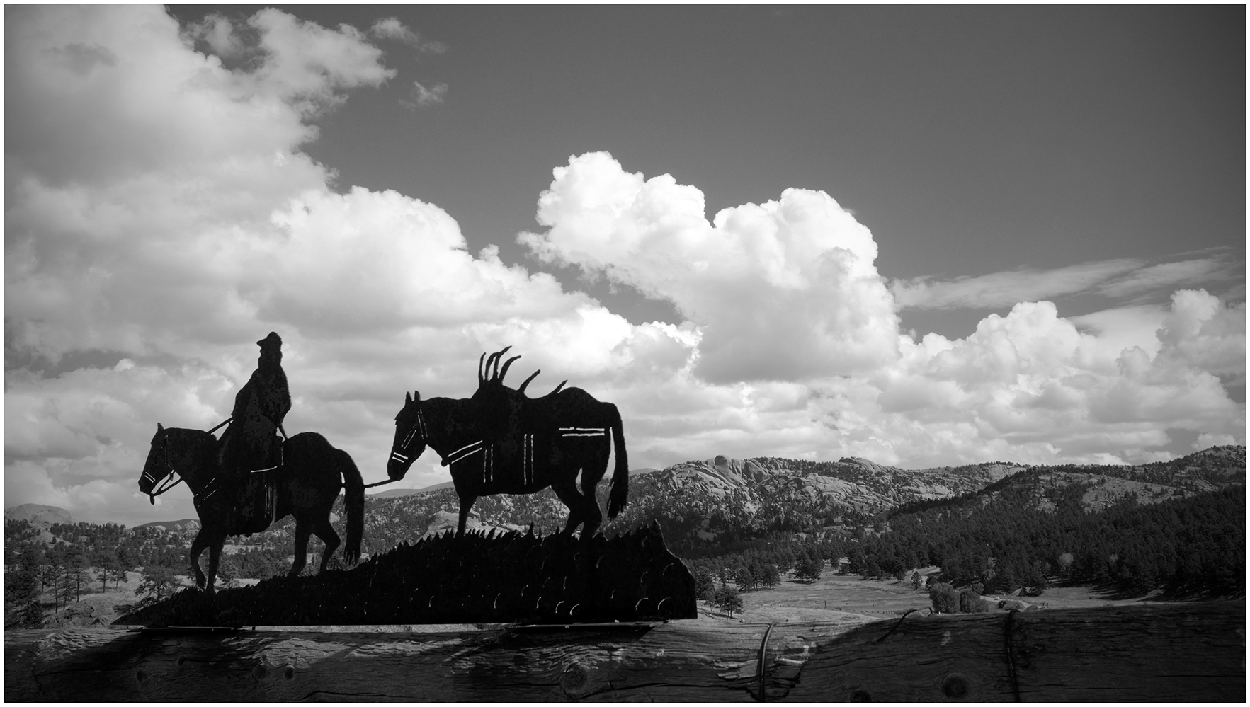 Rocky Mountain Silhouette