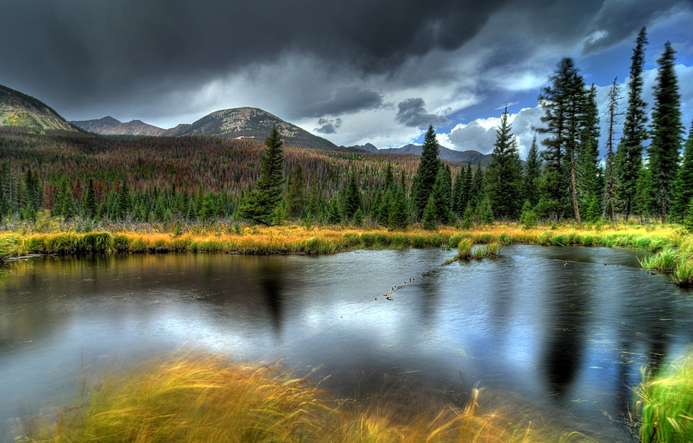 Rocky Mountains Beaver Pond V2