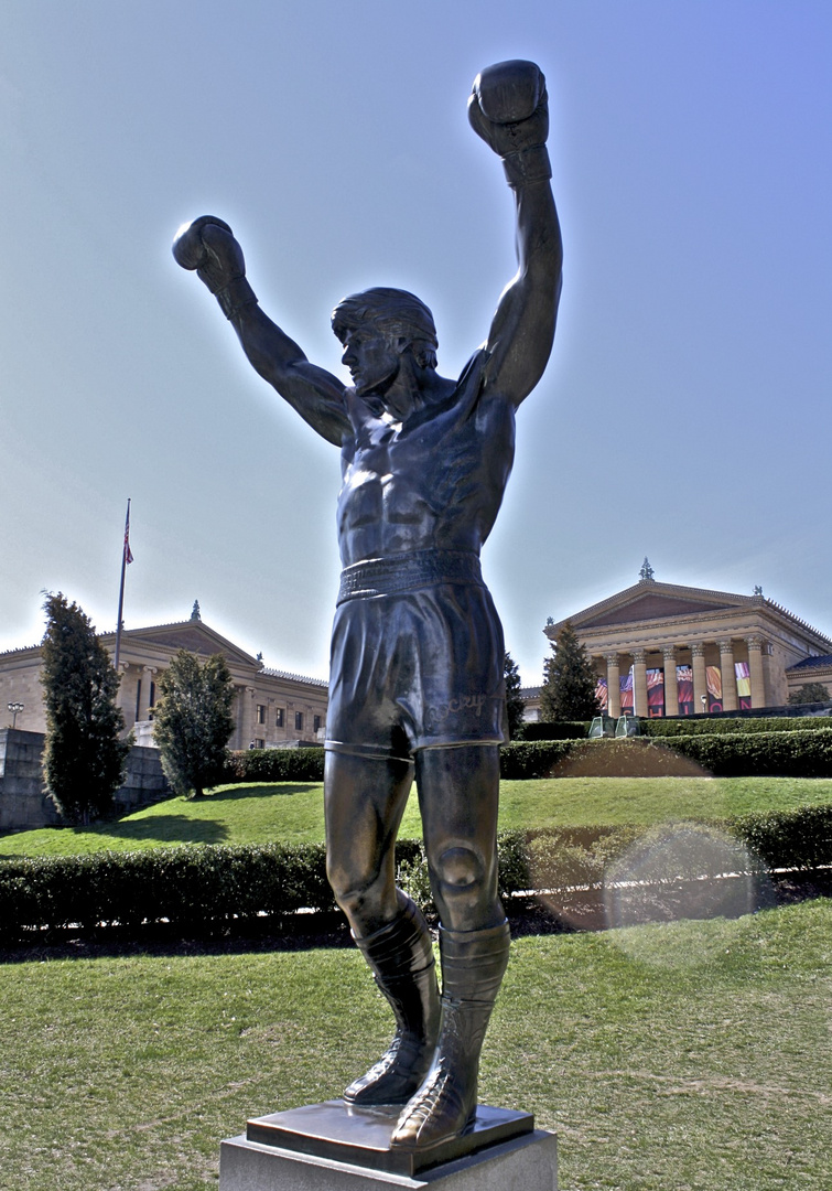 Rocky Statue in Philadelphia