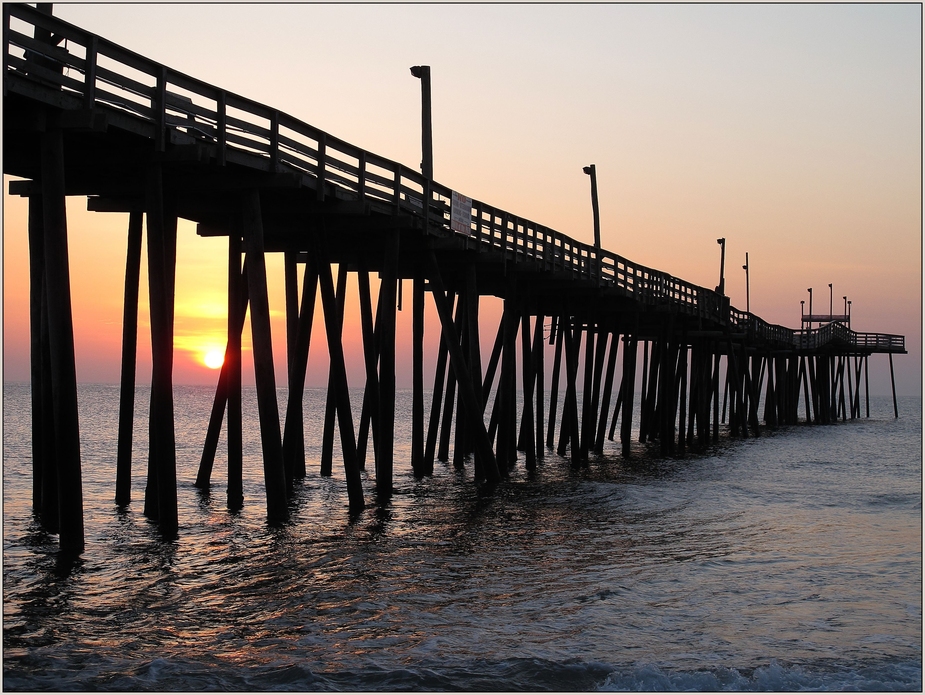 Rodanthe pier sunrise 03