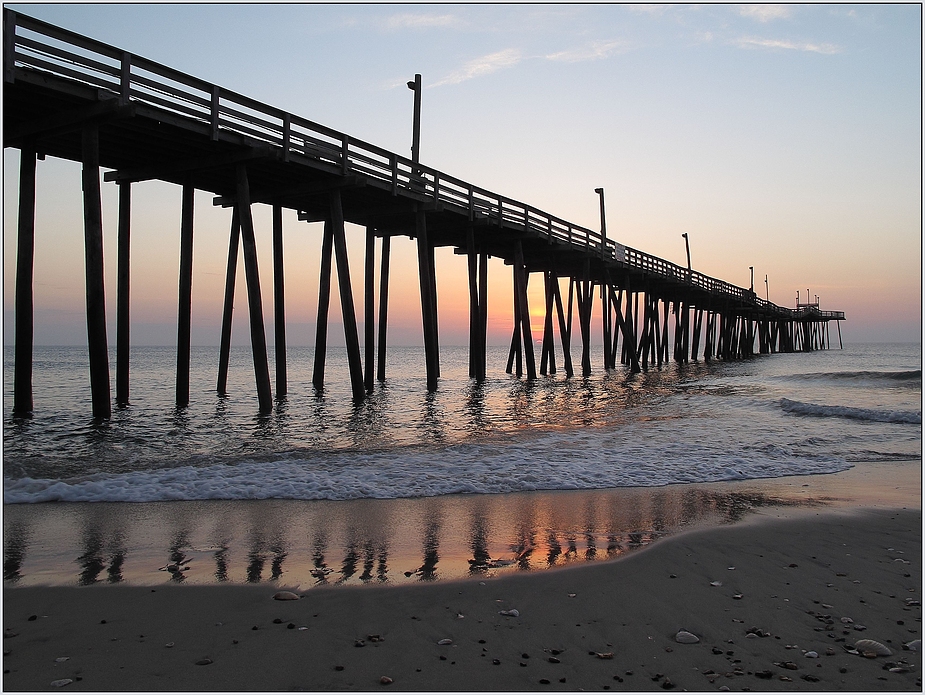 Rodanthe Pier sunrise