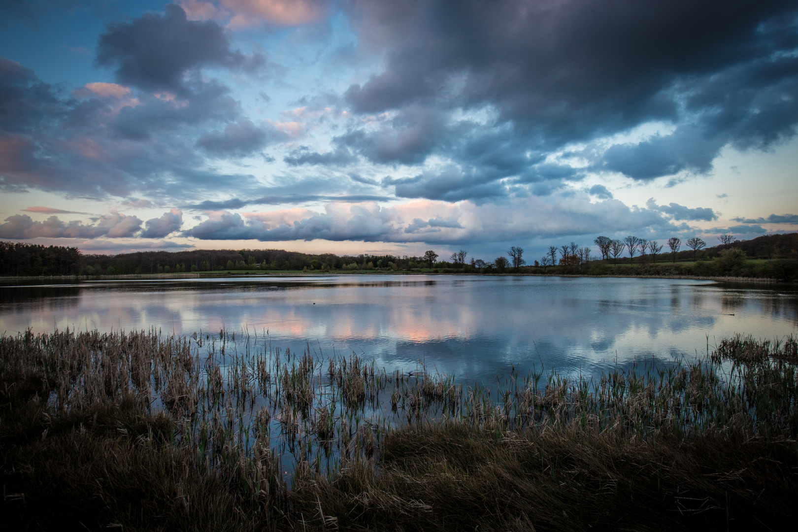 Roddermaar im Sonnenuntergang