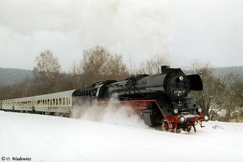 Rodelblitz im Schnee, oder WO sind die Gleise