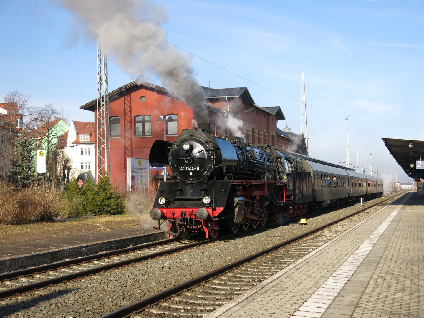 Rodelblitz in Arnstadt I