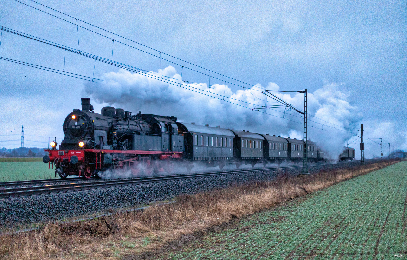 Rodeldampf nach Winterberg