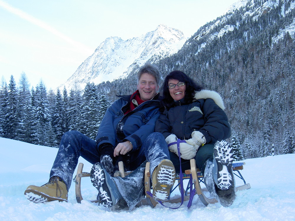 Rodeln im Ötztal