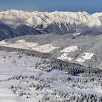 ... Rodenecker Alm im Winterkleid - Südtirol ...