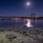 Rodenkirchener Brücke im Mondlicht