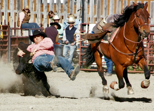 Rodeo #2 in Gardiner MT-USA