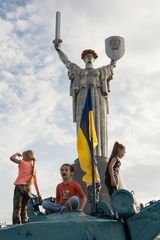Rodina Mat Monument on Victory Day