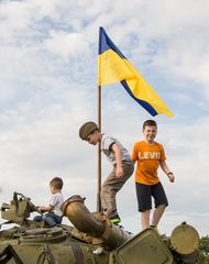 Rodina Mat Monument on Victory Day