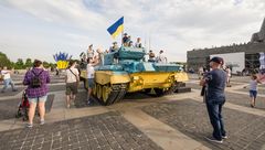 Rodina Mat Monument on Victory Day