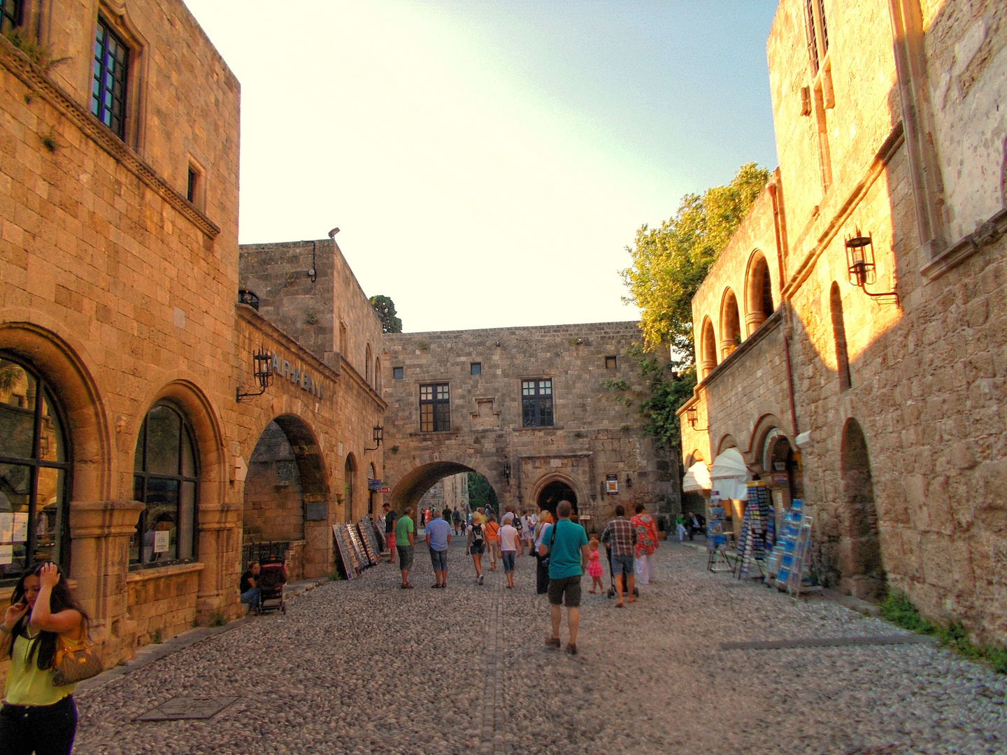 rodos alte stadt