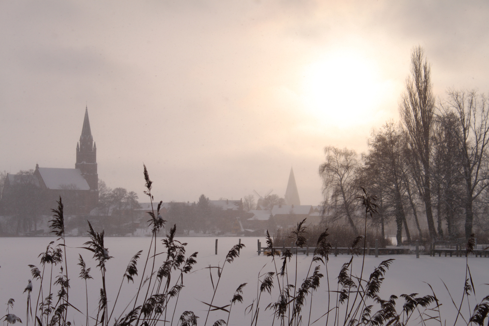 Röbel im Winter