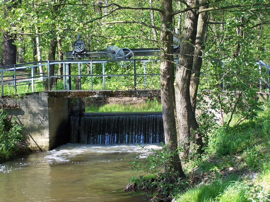 Röderwehr am Mühlenteich