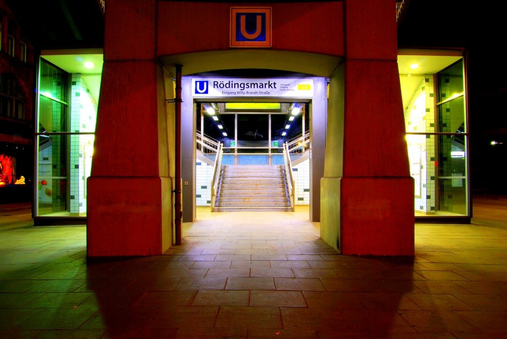 Rödingsmarkt U-Bahn Eingang