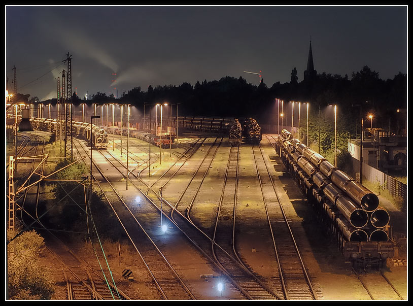 Röhren-Versand-Bahnhof