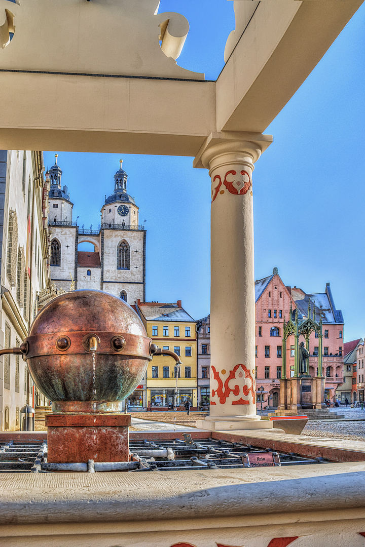 - ( Röhrwasser,- ) Marktbrunnen #2 -