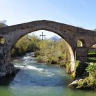 Römerbrücke in Cangas de Onis (Asturien)