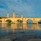 Römerbrücke über den Ebro in Zaragoza