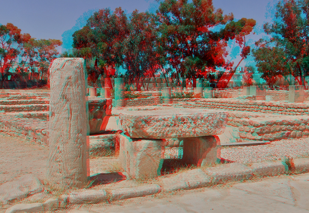 Römerhaus (3D für rot/cyan Brille)