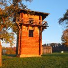 Römerturm in der Morgensonne