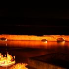 Römische Brücke Dez07 (Fertilia/Alghero) bei Nacht