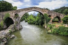 Römische Brücke in Tangas de Unis