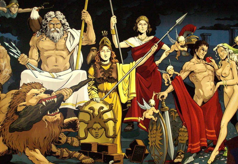 Römische Götter Foto & Bild | kunstfotografie & kultur, gemälde