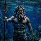 Römische Gottheit Neptun - KI