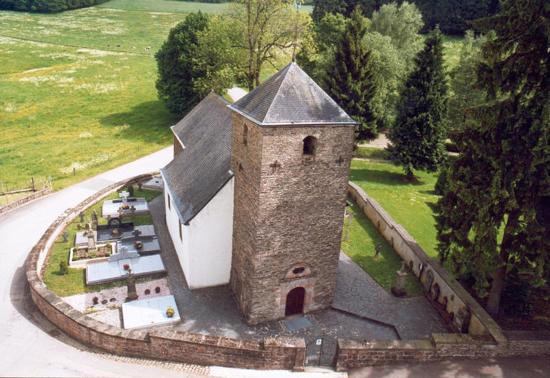 Römische Kirche in Rindschleiden (Luxemburg)