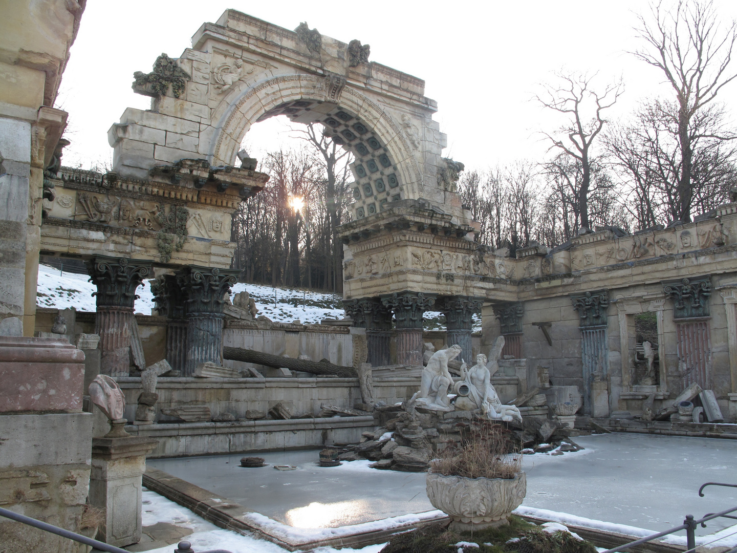 Römische Ruine Schönbrunn 2