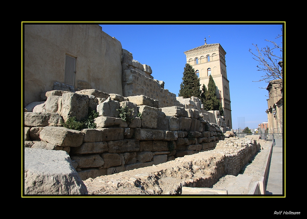 Römische Stadtmauer von Zaragoza / muro romano de Zaragoza