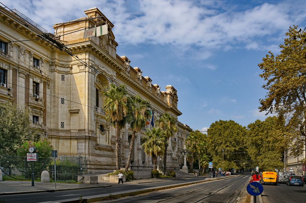 Römische Straßen Richtung Trastevere 