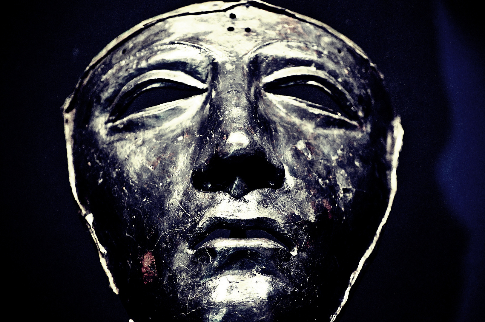 römische Totenmaske aus Kalkriese
